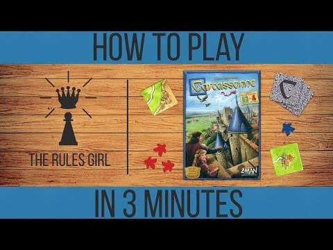How to Play Carcassonne in 3 Minutes - The Rules Girl