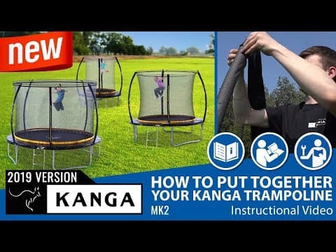 Kanga UK Trampoline MK2 - Assembly Instructions 2019
