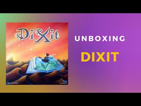 Dixit Board Game Unboxing | DaniCha