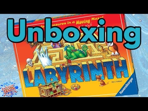 Labyrinth by Ravensburger | Board Game Unboxing