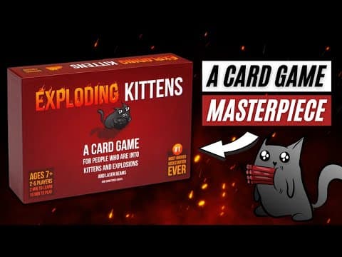 Exploding Kittens Card Game REVIEW