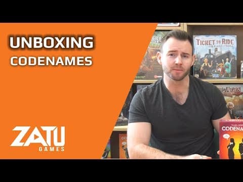 Codenames: Unboxing
