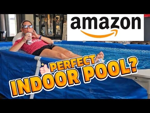 Assembly Of Intex Rectangular Frame Youth Small Pool From Amazon