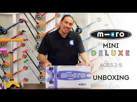 Micro Mini Deluxe Scooter Unboxing | by Micro Kickboard