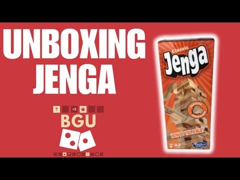 Jenga (Classic) Unboxing