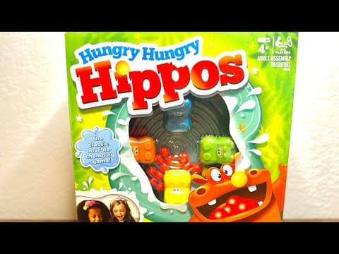 Unboxing  - Hungry Hungry Hippos | #hungryhungryhippos #fungame