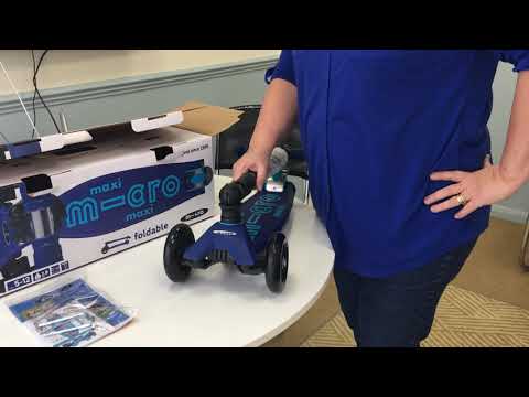 How To Fold And Unfold A Maxi Micro Deluxe Foldable