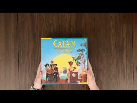 Catan: Junior- What's in the box - Unboxing and Reboxing